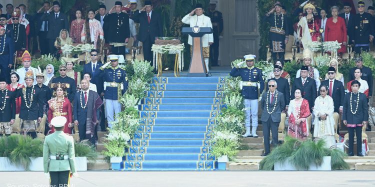 Menteri Nusron dan Wamen Ossy Ikuti Seluruh Rangkaian Upacara Peringatan Hari Kemerdekaan ke-80 Republik Indonesia