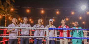 A Dimyati Natakusumah Buka Roadshow University Boxing League Banten