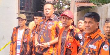 PAC & Ketua Ranting Pemuda Pancasila Medan, Bantu Korban Kebakaran