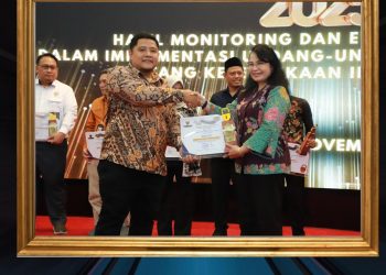 Kanwil BPN Provinsi Banten Raih Predikat Badan Publik Informatif Tahun 2025
