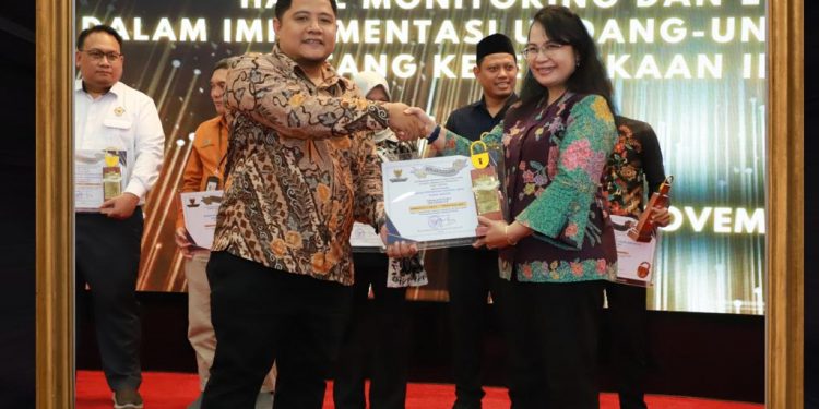 Kanwil BPN Provinsi Banten Raih Predikat Badan Publik Informatif Tahun 2025