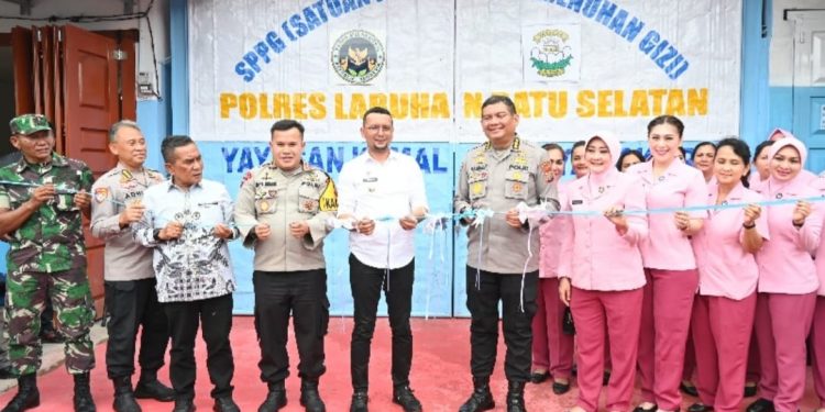 Polda Sumatera Utara Resmikan SPPG I Polres Labuhan batu Selatan, Komitmen Konkret Dukung Pencegahan Stunting