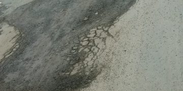 Tidak Sampai 1 Bulan Pekerjaan Tambal Sulam Jalan Provinsi Banten Kembali Rusak