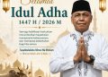 Dinas Sosial Kota Tangerang Selatan Mengucapkan Selamat Hari Raya Idul Adha 1447H / 2026M